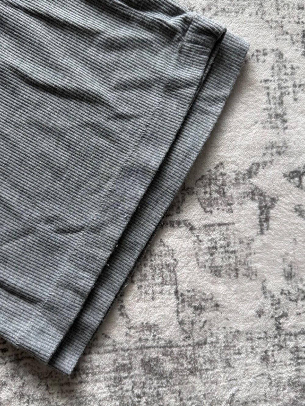 SKIMS Gray Ribbed Pjs - Picture 11 of 16